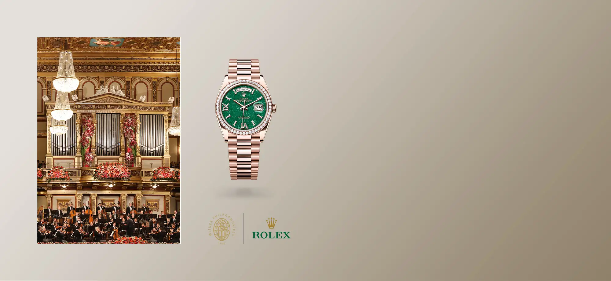 Rolex and the arts, Vienna Philharmonic Orchestra - Emperor Watch & Jewellery Singapore