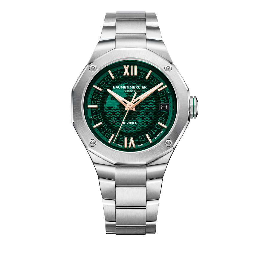 Riviera Baumatic 39mm Green Dial